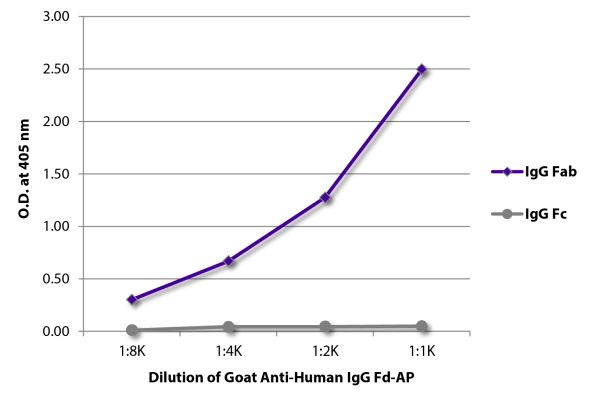 Image: Goat IgG anti-Human IgG (Fd)-Alk. Phos., MinX none