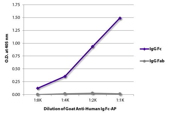Image: Goat IgG anti-Human IgG+IgM+IgA (H+L)-Alk. Phos., MinX none