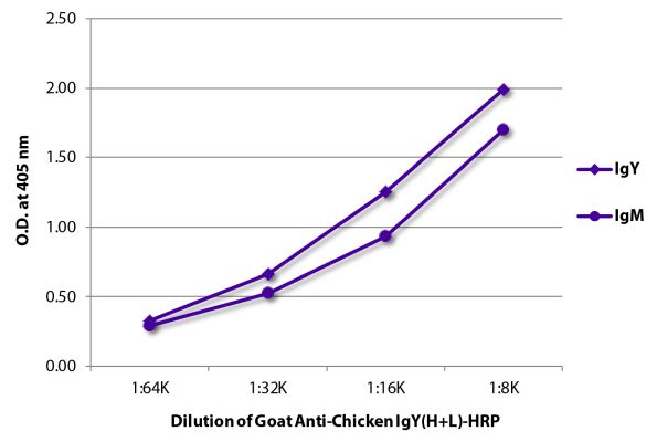 Image: Goat IgG anti-Chicken IgY (H+L)-HRPO, MinX none