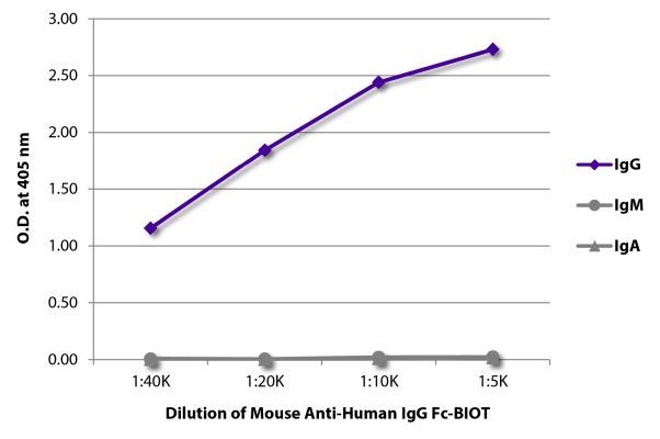 Image: Mouse IgG anti-Human IgG (Fc)-Biotin, MinX none